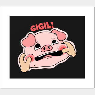 GIGIL CUTE AGGRESSION PINOY WORD Posters and Art